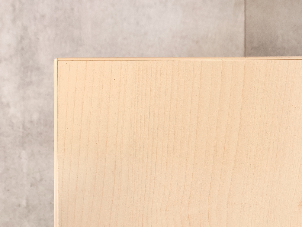 Офисный стол эргономичный Koenig Neurath 1600x800 ЛДСП Клен Германия_СПЭВ1-171024