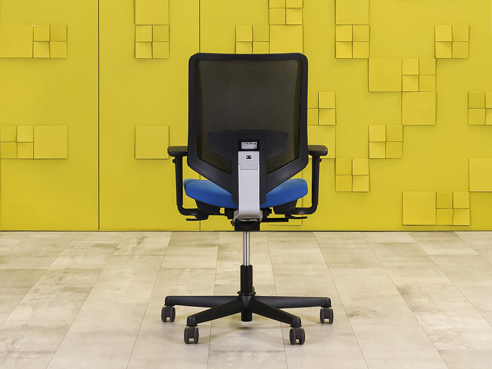 Офисное кресло для персонала на колесах Koenig Neurath Ткань Синий; Чёрный Германия_КПТН-04111