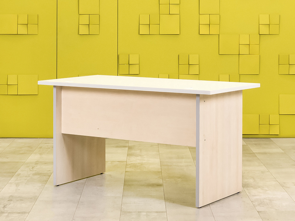 Офисный стол прямой ЛДСП Белый  СППБ-14046